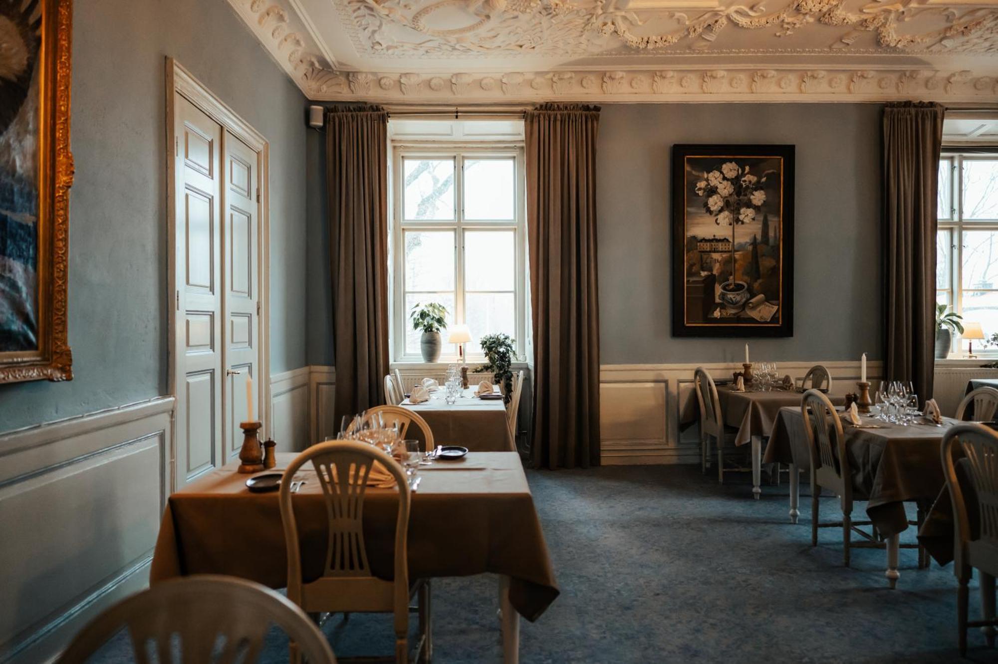 Hotel Haga Slott Enköping Exterior foto