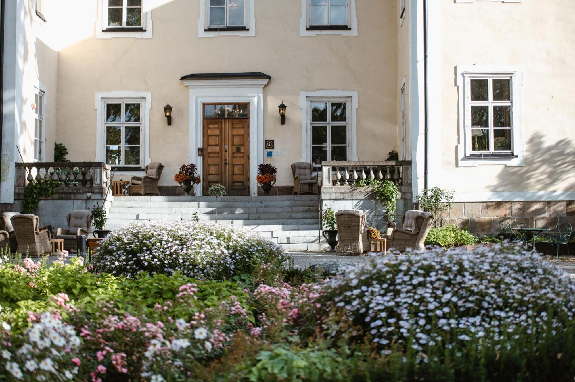 Hotel Haga Slott Enköping Exterior foto
